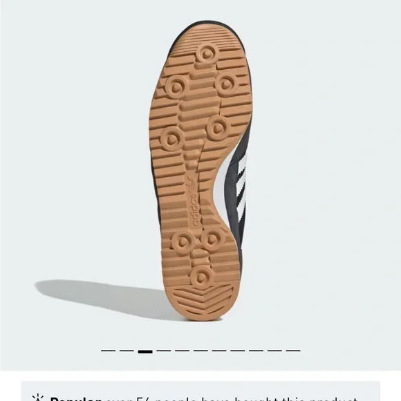 Adidas Black and White Sneakers - Picture 5 of 9